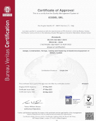 Certificazioni Icodel: EN 9100